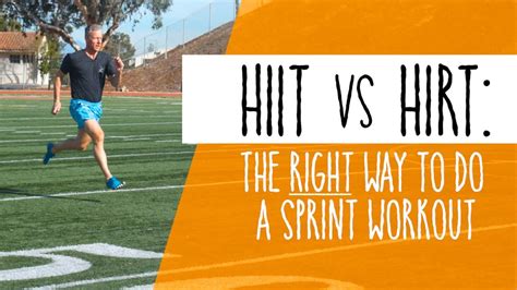 sprint interval training vs hiit